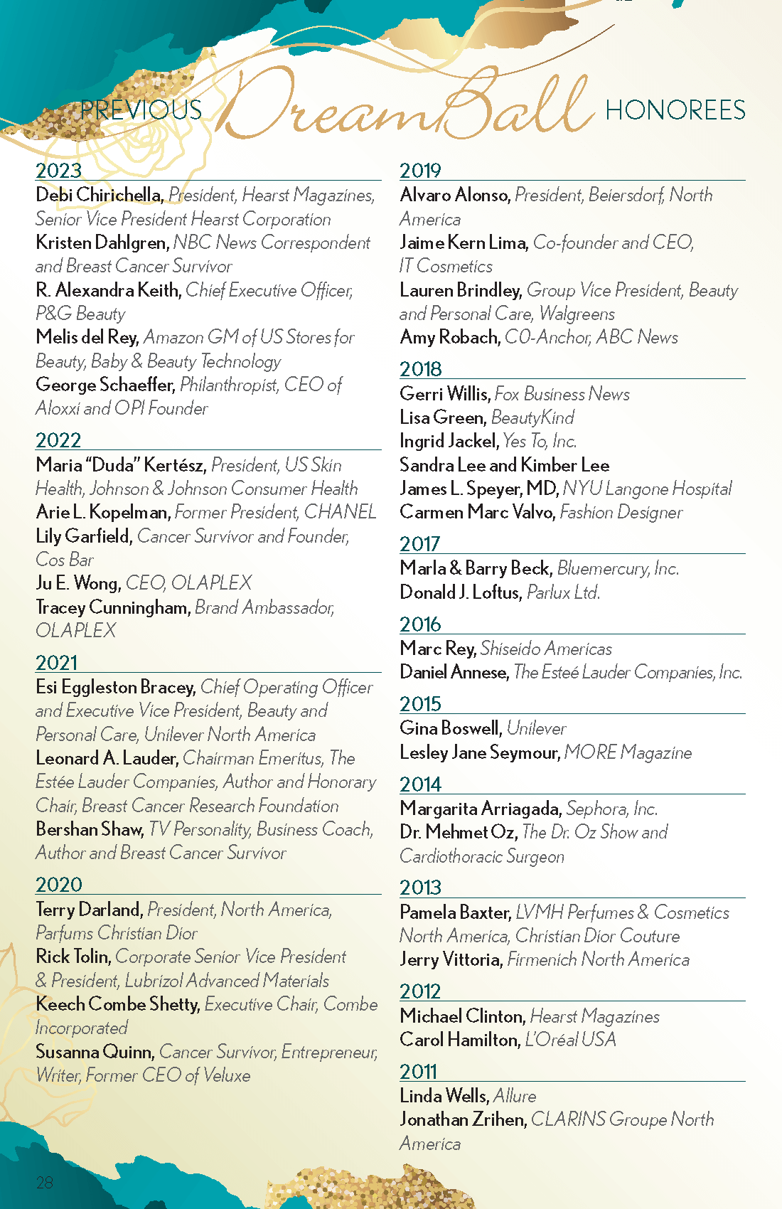 DreamBall program page